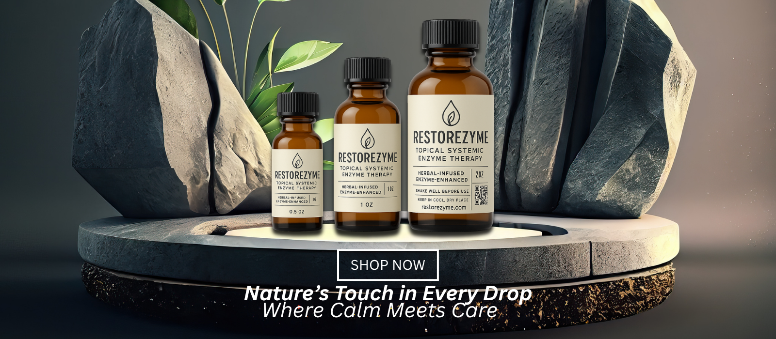 Nature Touch in Exery drop banner