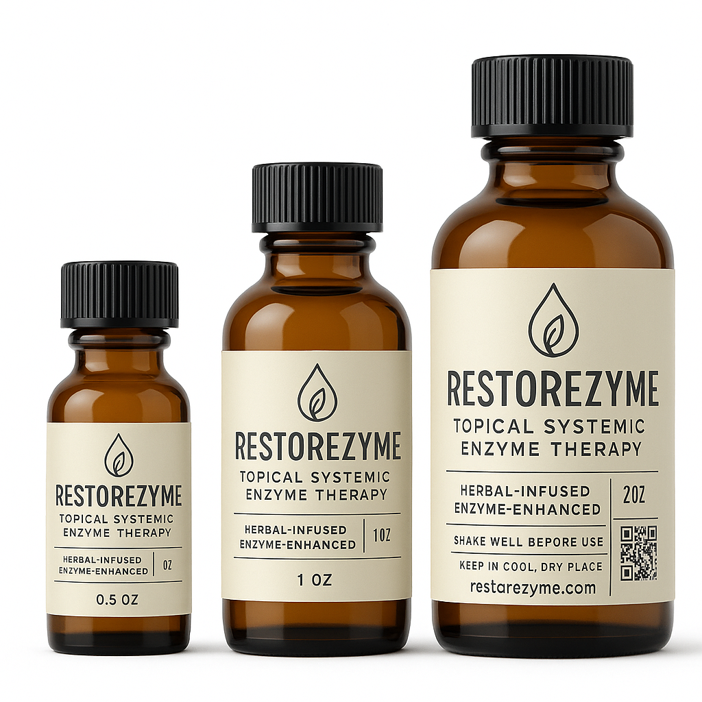 Restorezyme All sizes in one image